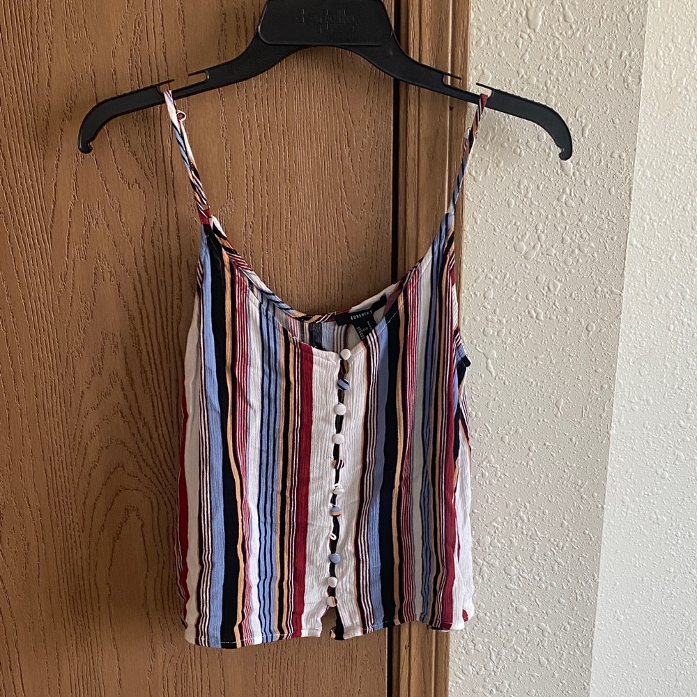 Forever 21 Multicolor Striped Camisole